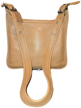 Coach Vintage 9966 British Tan Leather Crossbody Bag